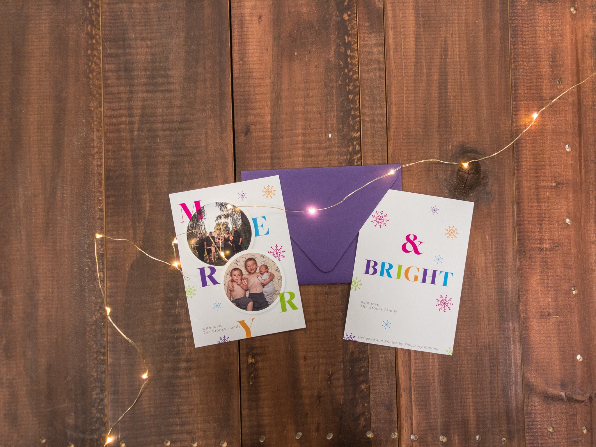 Trifold brochure printed in full color.